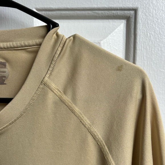 Under Armour Men's Beige Short Sleeve Tee - Picture 3 of 5